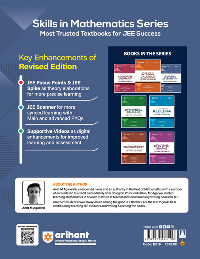 Skills in Mathematics Vectors & 3D Geometry for JEE Main & Advanced 2026 | Theory, Practice Milestones & PYQ Scanners | Ideal for IIT JEE Aspirants by Amit M Agarwal