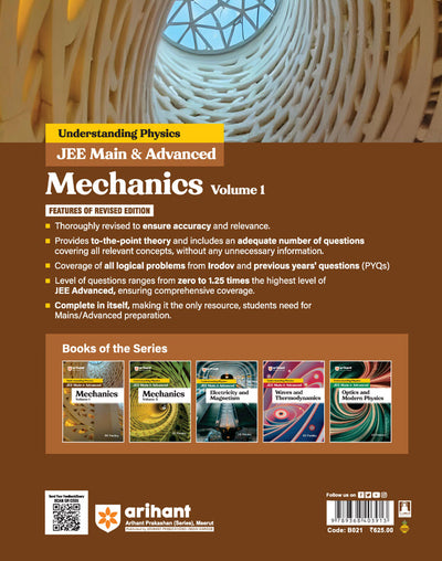 UnderstandingPhysics Mechanics (Volume 1)for JEE Main & Advanced | Edition 2025-26 | DC Pandey