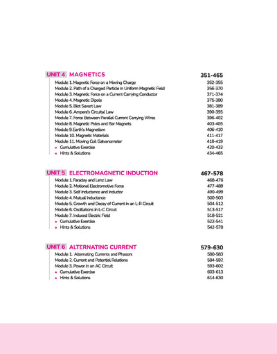 Understanding Physics Electricity and Magnetism for JEE Main & Advanced 2027 | Modular Theory, Concept Practice & Two-Level JEE Pattern Exercises | DC Pandey