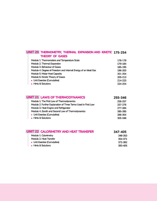Understanding Physics Waves & Thermodynamics for JEE Main & Advanced 2027 | Modular Theory, Concept Practice & Two-Level JEE Pattern Exercises | DC Pandey