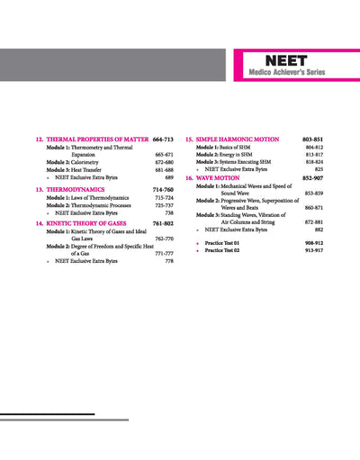 Objective Physics Volume 1 for NEET 2027 | Medico Achiever’s Series | 3000+ MCQs with PYQs Synced Modular Theory | Fully Revised NEET Preparation Bookby DC Pandey