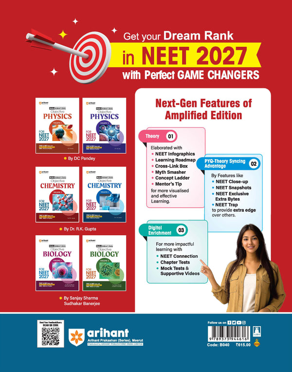 Objective Chemistry Volume 2 NEET 2027 book cover