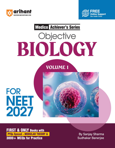 Combo of Objective Physics, Chemistry & Biology Vol. 1 | Medico Achiever’s Series | 3000+ MCQs with PYQs Synced Modular Theory | With Free Dictionary of Biology | English Medium