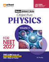 Objective Physics Volume 2 for NEET 2027 | Medico Achiever’s Series | 3000+ MCQs with PYQs Synced Modular Theory | Fully Revised NEET Preparation Book  by DC Pandey
