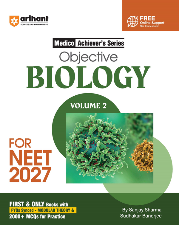 Combo of Objective Physics, Chemistry & Biology Vol. 1 & Vol. 2 | Medico Achiever’s Series | 3000+ MCQs with PYQs Synced Modular Theory | With Free CONCEPTS MAPS TOOL KIT PHYSICS | English Medium
