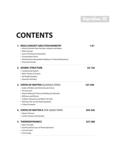 Unproblem JEE Physical Chemistry for JEE Mains & Advanced | By Sanjay Sharma, Sudhakar Bannerjee
