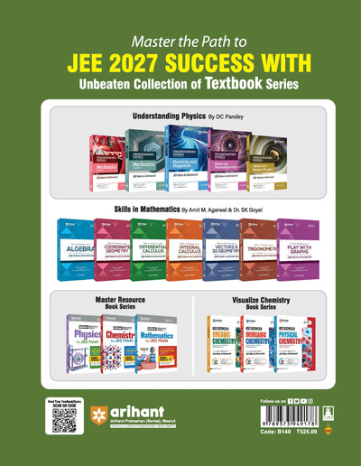 Navigator Series JEE Main & Advanced 2027– Mechanics I | 3000+ Problems | Vectors, Calculus, NLM, Projectile, Work & Energy, Circular Motion | 3-Level Exercises with PYQs