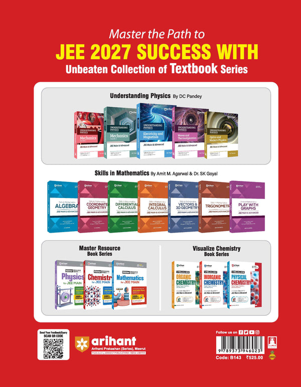 Navigator Electrostatics Current Electricity JEE 2027 book cover