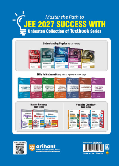 Navigator Series JEE Main & Advanced 2027 – Calculus | 2000+ Problems | Limits, Continuity, Differentiation, Maxima–Minima, Integrals, AOD, DE & More | 3-Level Exercises with PYQs | by Vinod Kumar Pareek