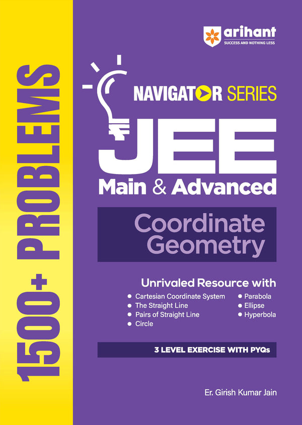 Navigator Coordinate Geometry JEE 2027 book cover