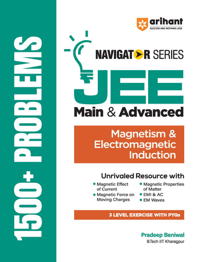 Navigator Magnetism EMI JEE 2027 book cover