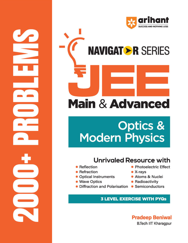 Navigator Optics Modern Physics JEE 2027 book cover