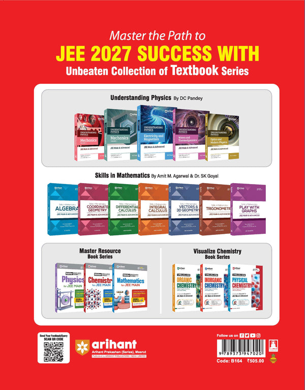 Navigator Organic Chemistry JEE 2027 book cover