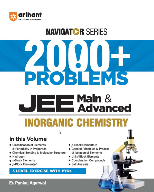 Navigator Inorganic Chemistry JEE 2027 book cover