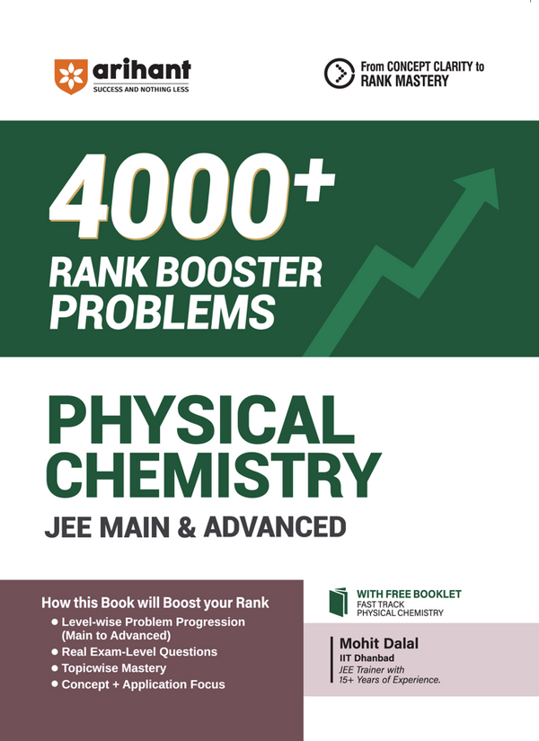 Physical Chemistry for JEE Main & Advanced 2027 | 4000+ Rank Booster Problems | Level-Wise Problem Progression, Real Exam-Level Questions, Concept & Application-Based Practice | From Concept Clarity to Rank Mastery