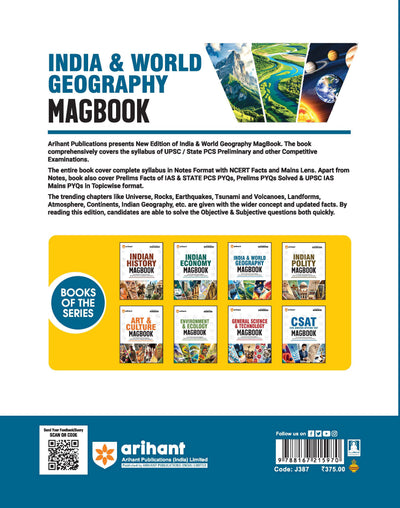 India & World Geography Magbook | Completely Revised 4th Edition| For UPSC IAS Civil Services Prelims & Mains, State PCS & Other Competitive Examinations | English Medium