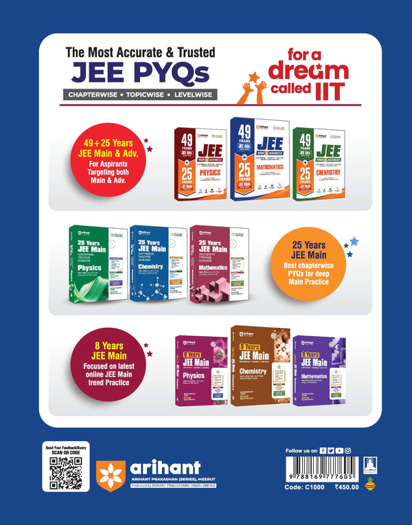 Andhra Pradesh EAPCET Physics 2027 | 12 Years Solved Papers 2026–2015 | 2500+ Chapterwise, Topicwise & Levelwise Questions | 80+ Online & Offline Papers | Detailed Explanations of Every Question | Free Revision Handbook