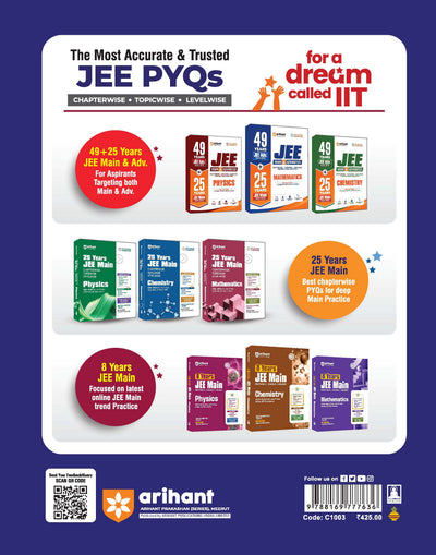 Telangana EAPCET Physics 2027 | 12 Years Solved Papers 2026–2015 | 1700+ Chapterwise, Topicwise & Levelwise Questions | 50+ Online & Offline Papers | Detailed Explanations of Every Question | Free Revision Handbook