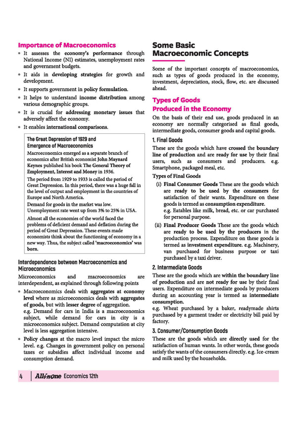 All in One Economics Class 12 for CBSE Exam 2026-27 | NCERT Based Complete Theory, Practice Exercises, CBQs, A-R, Sample Papers & Mind Maps | Revised Edition as per Latest Syllabus