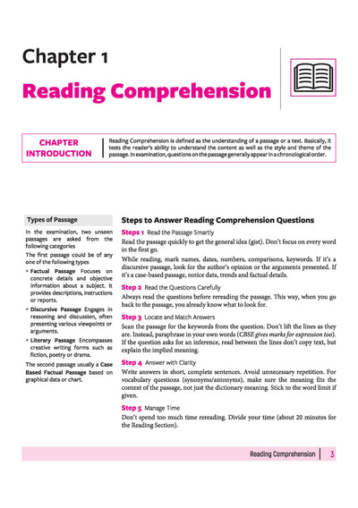All in One English Core Class 11 CBSE 2026-27 Table of Contents