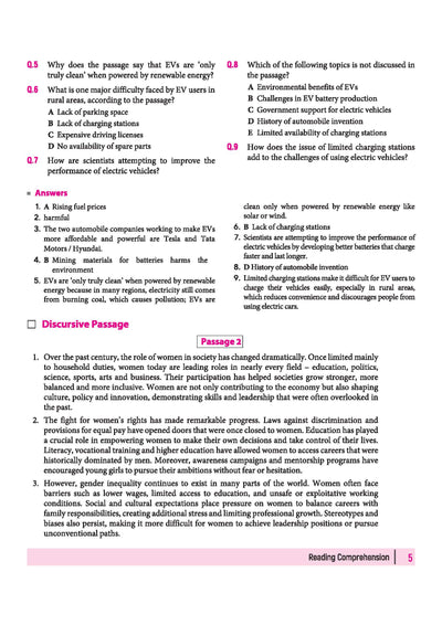 All in One English Core Class 11 CBSE 2026-27 Table of Contents