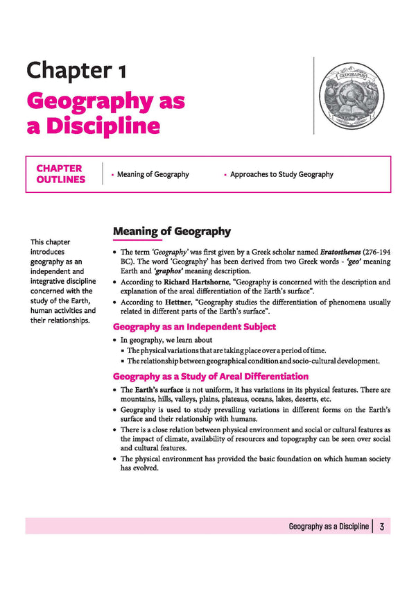 All in One Geography Class 11 CBSE 2026-27 Table of Contents