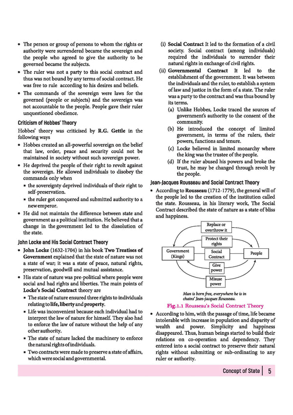 All in One Legal Studies Class 11 Table of Contents