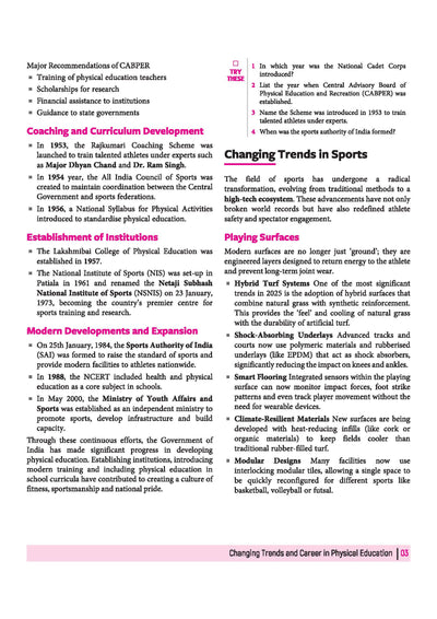 All in One Physical Education Class 11 CBSE 2026-27 Table of Contents