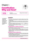 All in One Political Science Class 11 Table of Contents