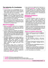 All in One Political Science Class 11 Table of Contents
