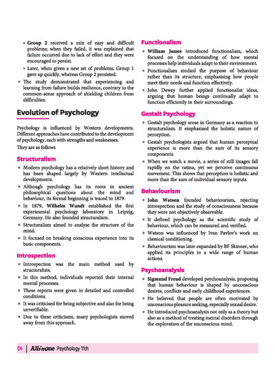 All in One Psychology Class 11 for CBSE Exam 2026-27 | NCERT Based Complete Theory, Practice Exercises, CBQs, A-R, Sample Papers & Mind Maps | Revised Edition as per Latest Syllabus