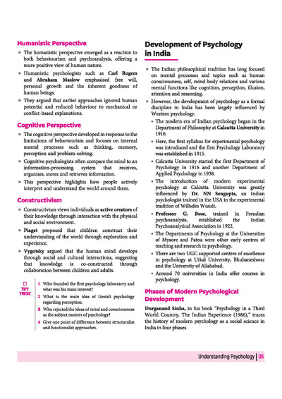 All in One Psychology Class 11 for CBSE Exam 2026-27 | NCERT Based Complete Theory, Practice Exercises, CBQs, A-R, Sample Papers & Mind Maps | Revised Edition as per Latest Syllabus