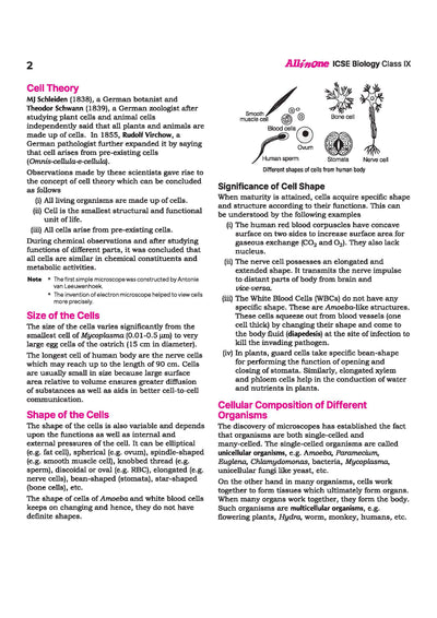 ICSE All in One Biology Class 9 Exam 2027 | Complete Study Guide with Internal Assessment | Theory, Chapter Exercises, Sample Papers & Exam Questions