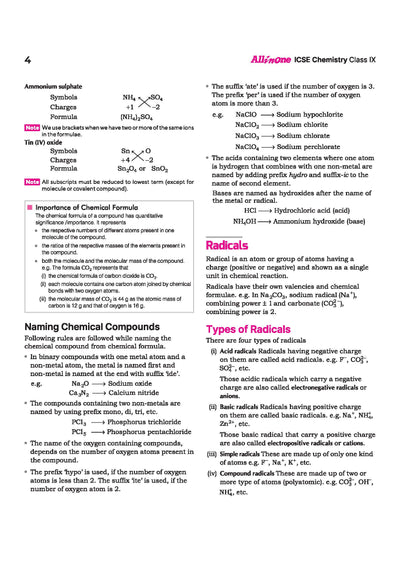 ICSE All in One Chemistry Class 9 Exam 2027 | Complete Study Guide with Internal Assessment | Theory, Chapter Exercises, Sample Papers & Exam Questions
