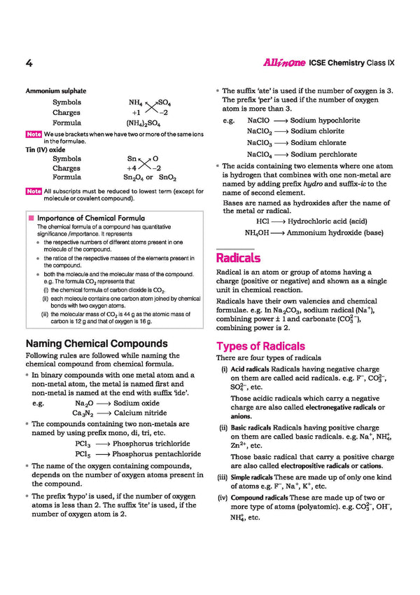 ICSE All in One Chemistry Class 9 Exam 2027 | Complete Study Guide with Internal Assessment | Theory, Chapter Exercises, Sample Papers & Exam Questions