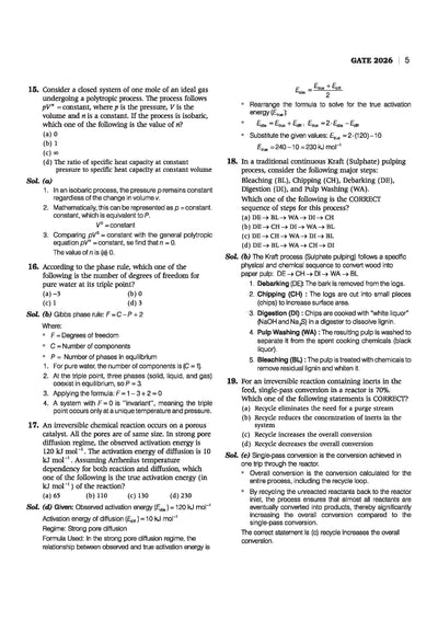 GATE Chemical Engineering Chapterwise Solved Papers 2026–2000 |Chapterwise & Yearwise Detailed Explanations as per GATE Pattern