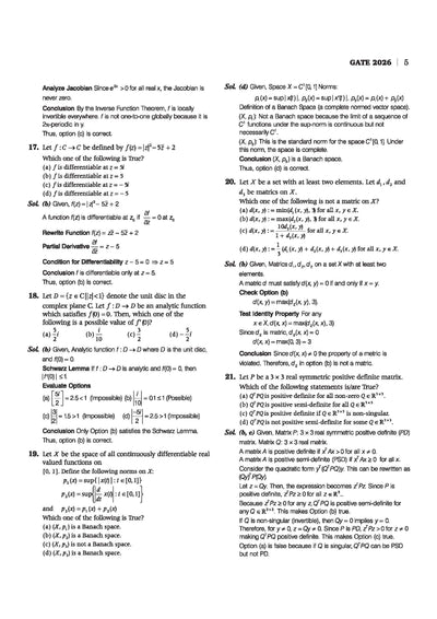 GATE Mathematics Chapterwise Solved Papers 2026–2000 |Chapterwise & Yearwise Detailed Explanations as per GATE Pattern