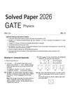 GATE Physics Chapterwise Solved Papers 2026–2000|Chapterwise & Yearwise Detailed Explanations as per GATE Pattern