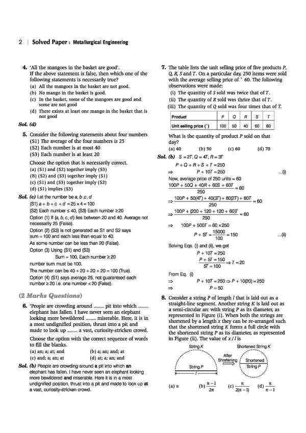 GATE Metallurgical Engineering Chapterwise Solved Papers 2026–2000 |Chapterwise & Yearwise Detailed Explanations as per GATE Pattern