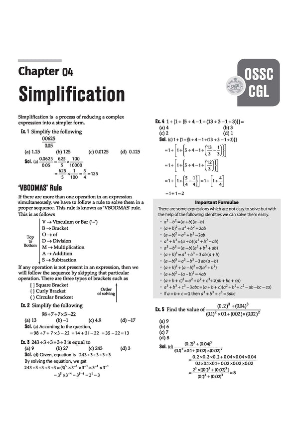 OSSC CGL (Combined Graduate Level) Prelims Exam 2026 | Complete Study Book for Group B & C Posts | with 2 Solved Papers | Topic-wise Study Notes, Exam-Focused Practice MCQs & 3000 Questions