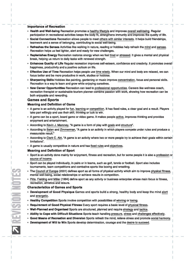 ISC Physical Education Class 11 Exam | Quick Theory, Exam Pattern Questions & Sample Papers | As per Latest ICSE Syllabus |