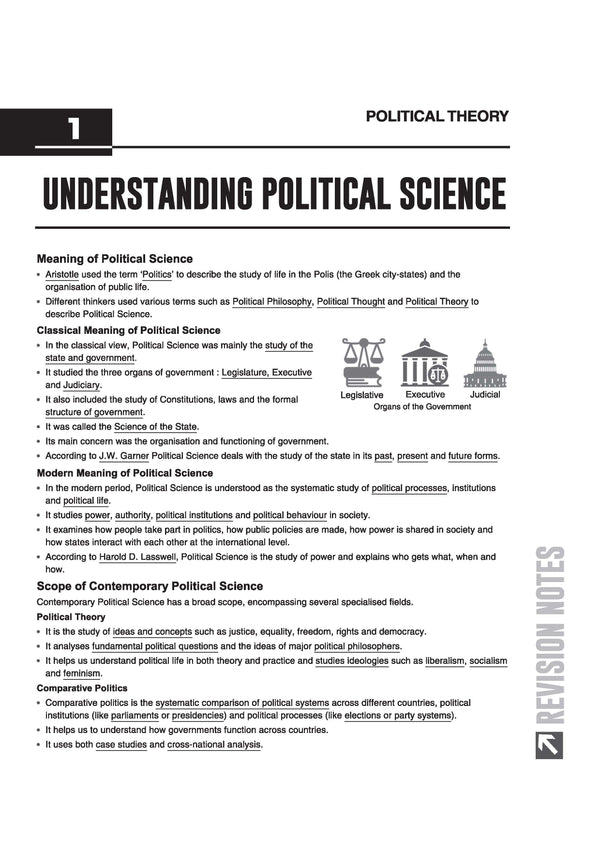 ISC Political Science Class 11 Exam | Quick Theory, Exam Pattern Questions & Sample Papers | As per Latest ICSE Syllabus | Que Bee 2nd Edition