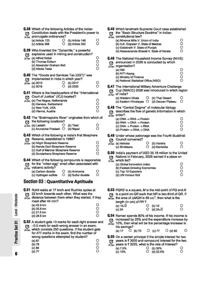 SSC CGL Tier-1 2026 Practice Book | 20 Sectional Tests & 25 Practice Sets | 3000+ Questions & Cheat Sheet | Digital + AI Connected 10 Mock Tests + FREE 1 Year Current Affairs
