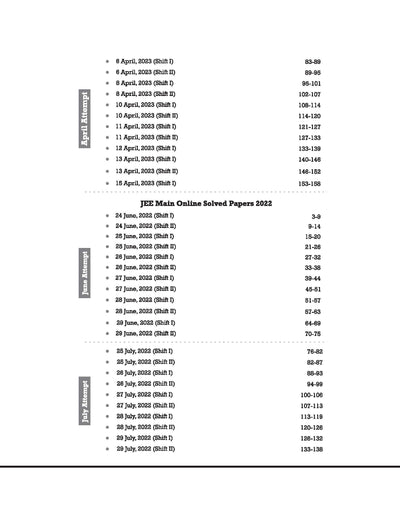 JEE Main 12 Years Online + Ofline Solved Papers (2024-13)