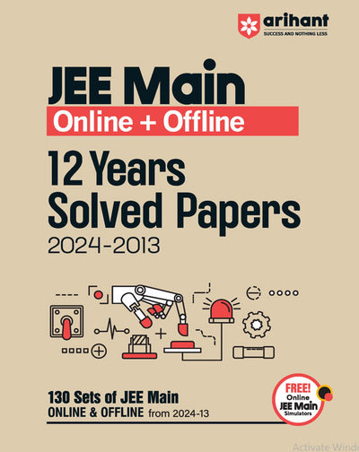 JEE Main 12 Years Online + Ofline Solved Papers (2024-13)