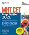 Prep Guide MHT CET Biology 2026 | With Solved Paper 2025 (All Sets) & 7500+ Topicwise MCQs