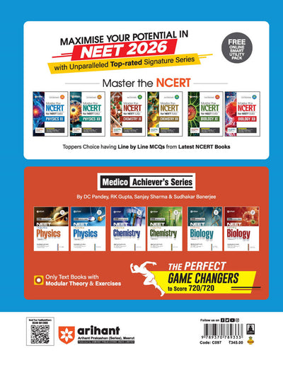 NEET Chemistry 38 Year's Chapterwise - Topicwise Solutions (2025-1988)| 1500+ MCQs With NCERT Refrences | Re NEEET 2022 & 2024 | English Medium