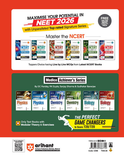 NEET Biology 38 Year's Chapterwise - Topicwise Solutions (2025-1988)| 1500+ MCQs With NCERT Refrences | Re NEEET 2022 & 2024 | English Medium