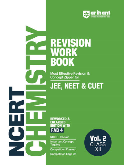 NCERT Revision Workbook Chemistry Vol. 2 (Class XII) for JEE, NEET & CUET