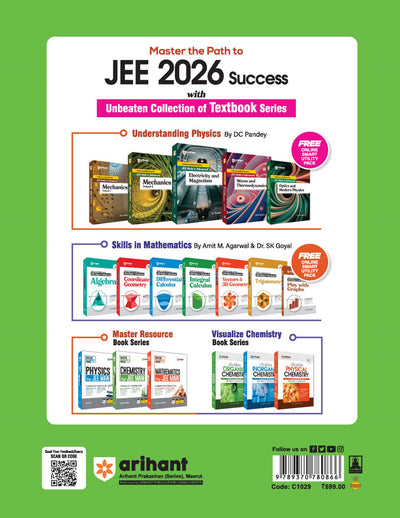 KEAM (Kerala Engineering, Architecture & Medical) 17 Years’ (2009-2025) Chapterwise Solved Papers With Practice Sets, 500+ MCQs